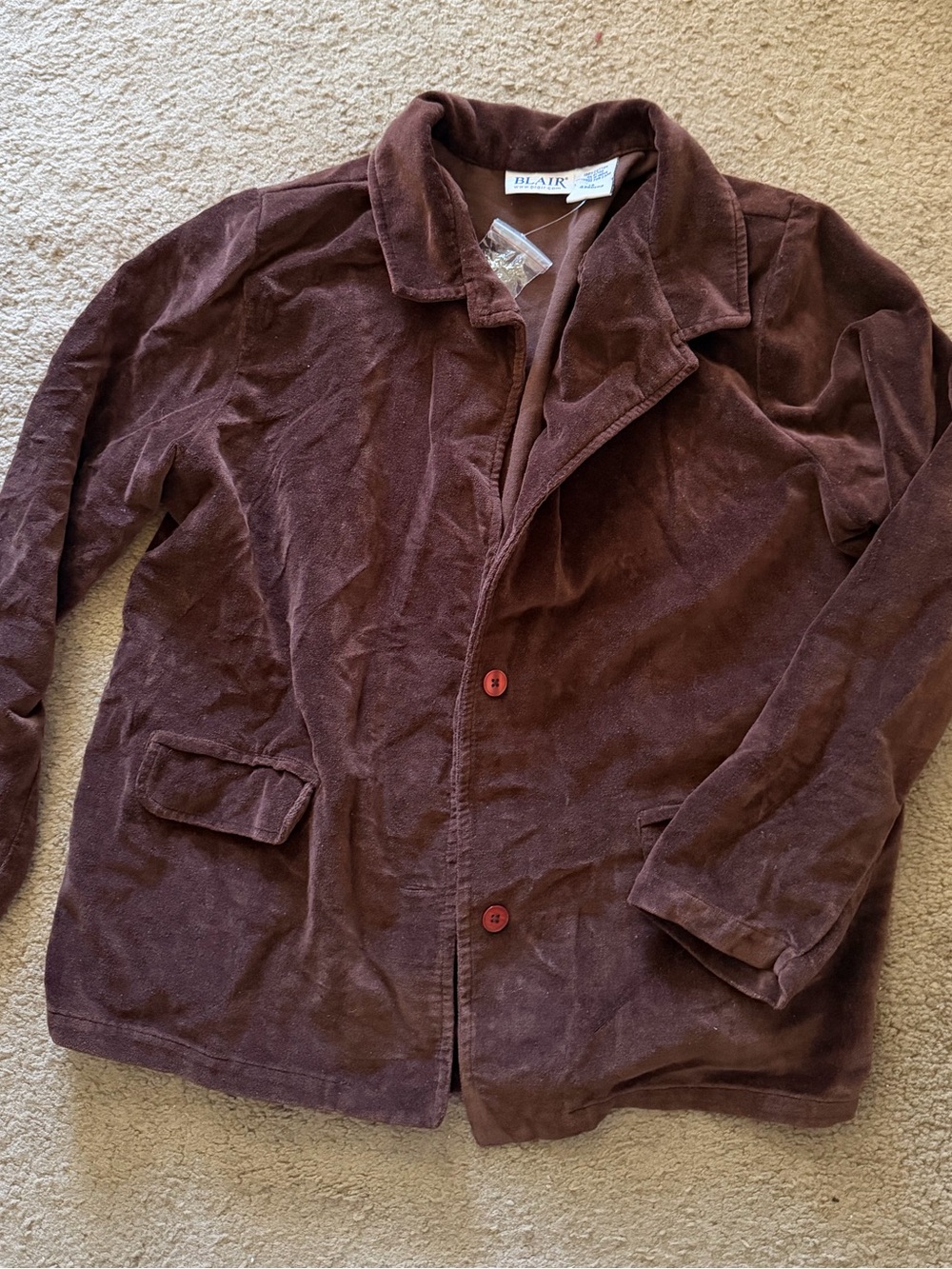 Brown blazer